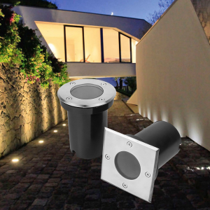 LED In-ground Light GU10 MR16 Waterproof Outdoor Recessed Underground Lamp