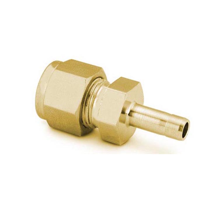 BDR Tube Reducer Double ferrule Brass Compression Instrumentation Tube Fittings