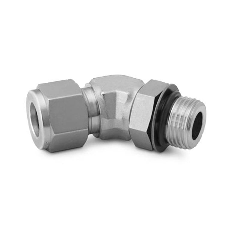 DLH Female Run Tee Stainless Steel Compression Instrumentation Tube Fittings