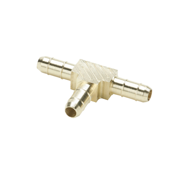 MB64 anillo de púas Unión Tee accesorios de púa de manguera para tubo de polietileno Mini conector adaptador de púa