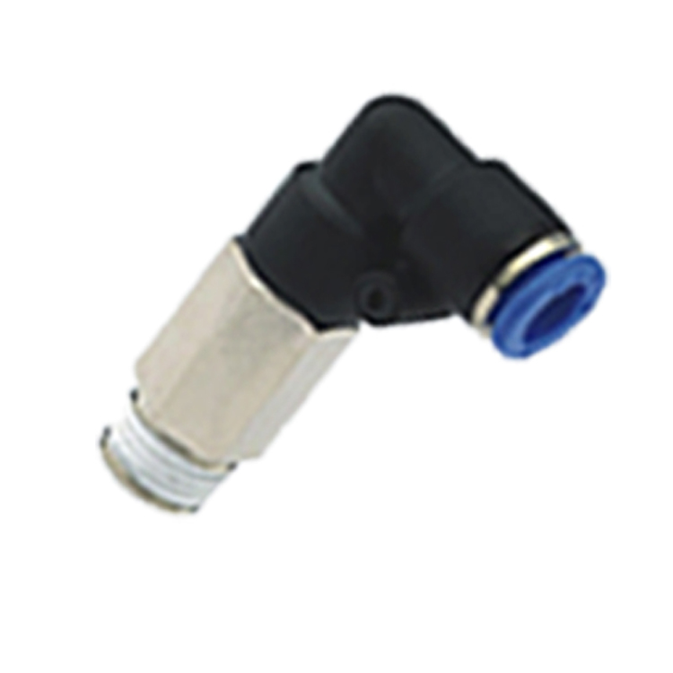 PLL Eketsa Male Elbow Plastic Poly Push In Tube to Pipe Fittings Connector