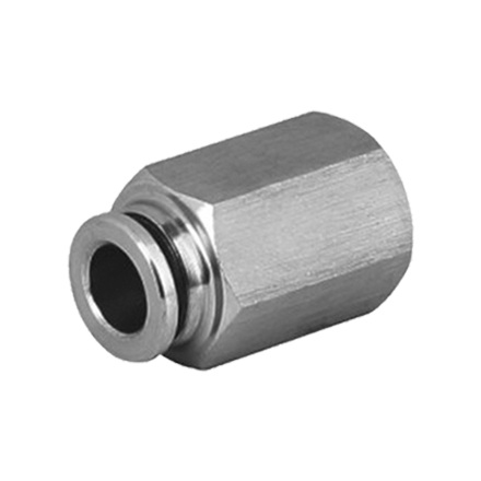SF Female Pipe Stainless Steel Push In Adapter Connector Push To Connect Fittings