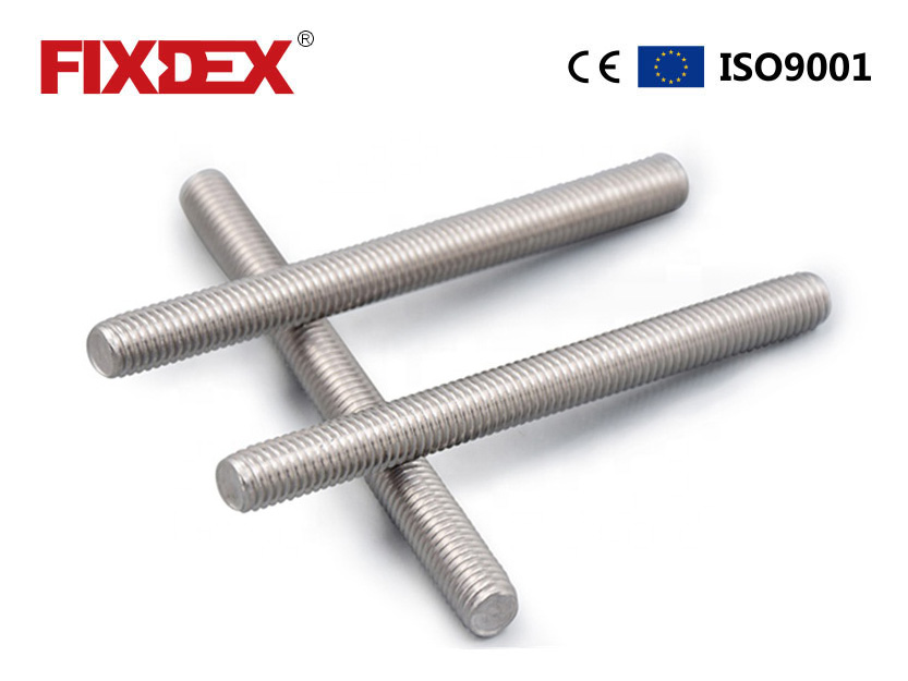 china suppliers long carbon steel Threaded Rod
