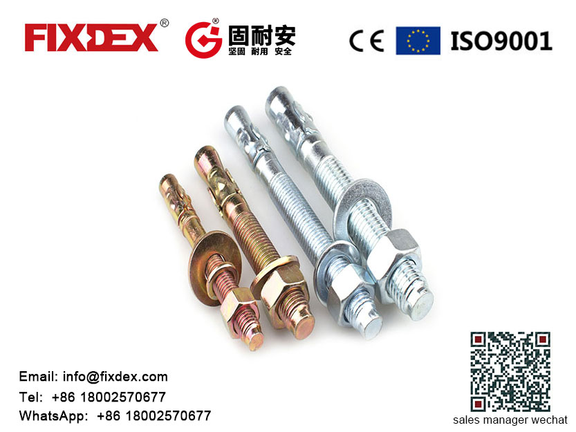 Hardware Fasteners Expansion Anchor Bolt Wedge Anchors