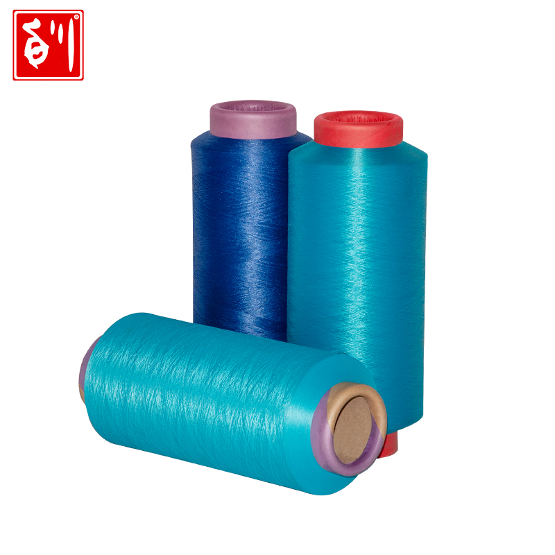 Factory Price Polyester Fdy Yarn - Baichuan COSMOS? Dope Dyed RPET Polyester Yarn – Baichuan