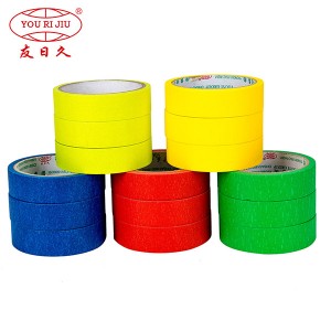 Multi-color Masking Tape Rainbow Labeling Tape Teacher Tape
