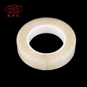 Factory Wholesales PET Transparent LCD No Noise Tape Silent Tear tape Waste Discharge Tape