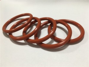 AS568 Low Temperature Red Silicone O Ring Sigilla