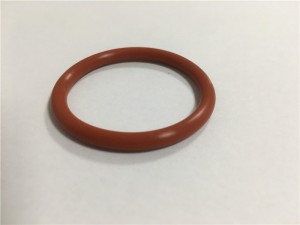 AS568 Rode siliconen O-ringafdichtingen voor lage temperaturen