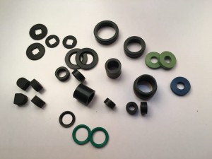 Industriële ronde rubberen ringringen voor verschillende bouten, moeren, slangfittingen