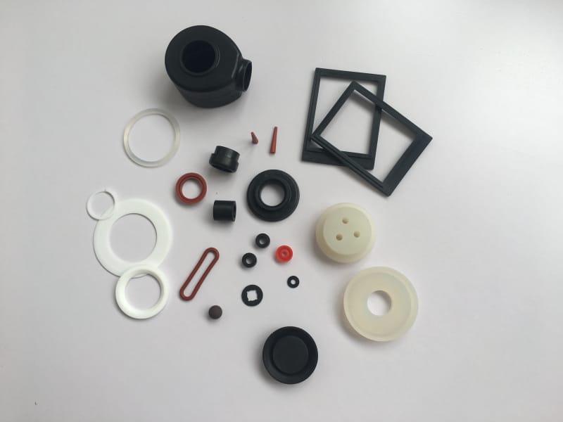 Verschillende rubberen aangepaste onderdelen voor verschillende gebieden Uitgelichte afbeelding