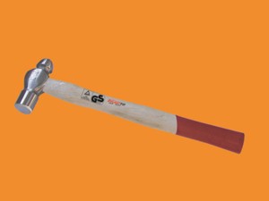 Amerikansk type Ball Pein hammer med dobbeltfarvet TPR håndtag/ træhåndtag