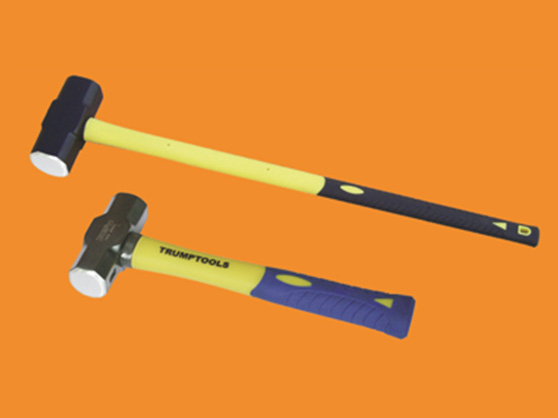 Amerikaansk type Sledge hammer mei Dual kleur TPR handgreep / Wood handgreep
