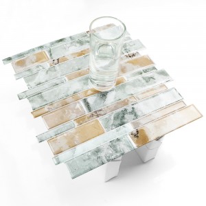 Flexibird Peel And Stick Kitchen Wallpaper Tiles waterproof Self Adhesive Mosaic