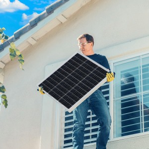 Módulo fotovoltaico de alta eficiência OEM 80W painel solar