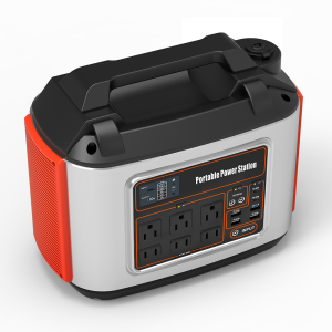 Rechargeable 18650 486wh Lithium Battery 500w Portable Power Station Power Bank ak AC Inverter FP-D500