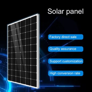 380W Effeithlonrwydd Uchel Poly Crystalline Sillicon Solar Panel mewn Stoc