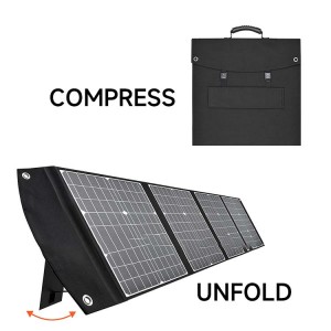 Panouri solare fotovoltaice policristaline de 120 W pentru sistemul de acasă Flighpower SPF-120