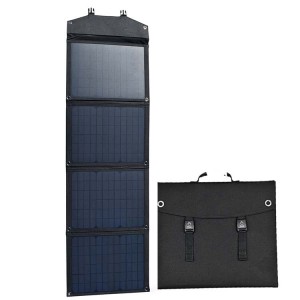 Panell solar plegable de silici monocristal·lí exterior de 80 W Fightpower SPF-80