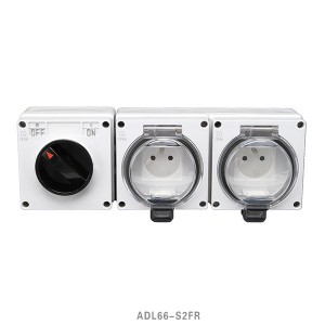 Professional China Outdoor Switches And Sockets - French Type  Protected Against Dust And Jets Of Water IP66  Surface 1Gang Socket – Feilifu