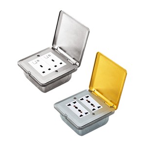 HTD-8 Floor Socket Outlet (6 module capacity,TUV.CE approval)