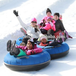 Snow tube sled 90cm snow tube dengan penutup PVC untuk kanak-kanak