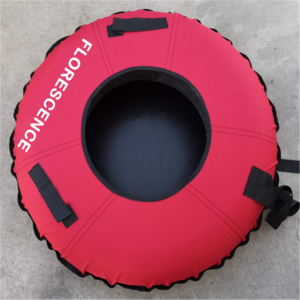 Swimming tube with PVC cover