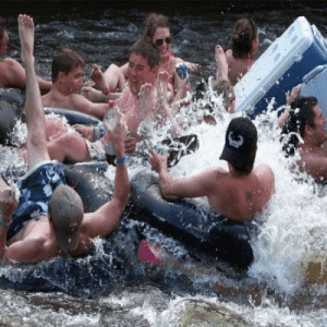 ရေကူးပြွန် Inflatable River Tubes - ပန်းပွင့်အတွင်းပြွန်