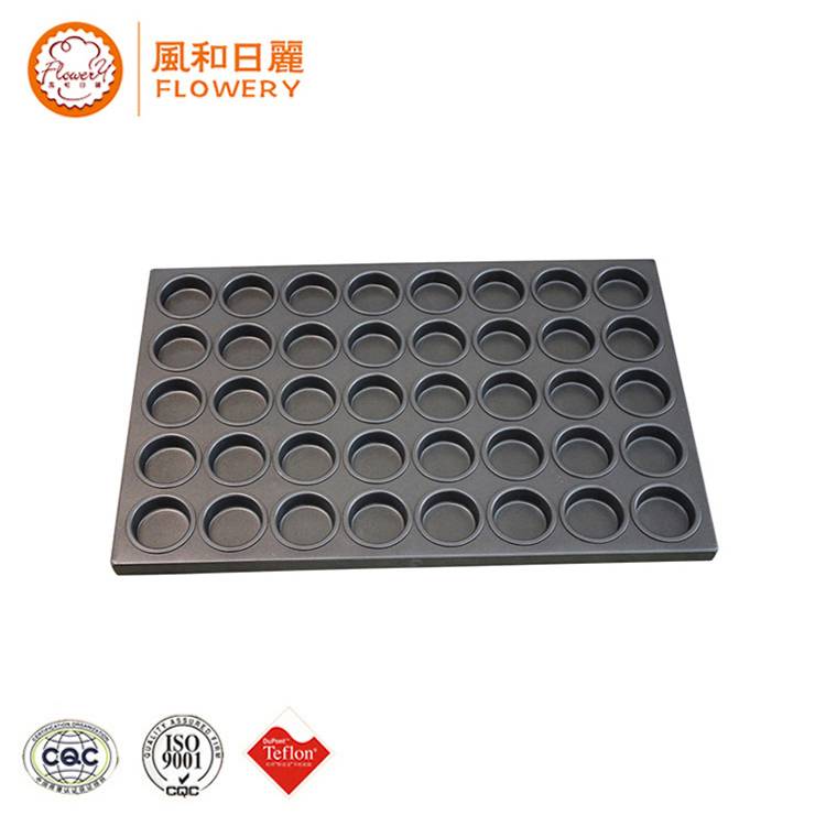 Super Purchasing for Baking Pan Molds - Professional round cup cake pan baking tray with CE certificate – Bakeware