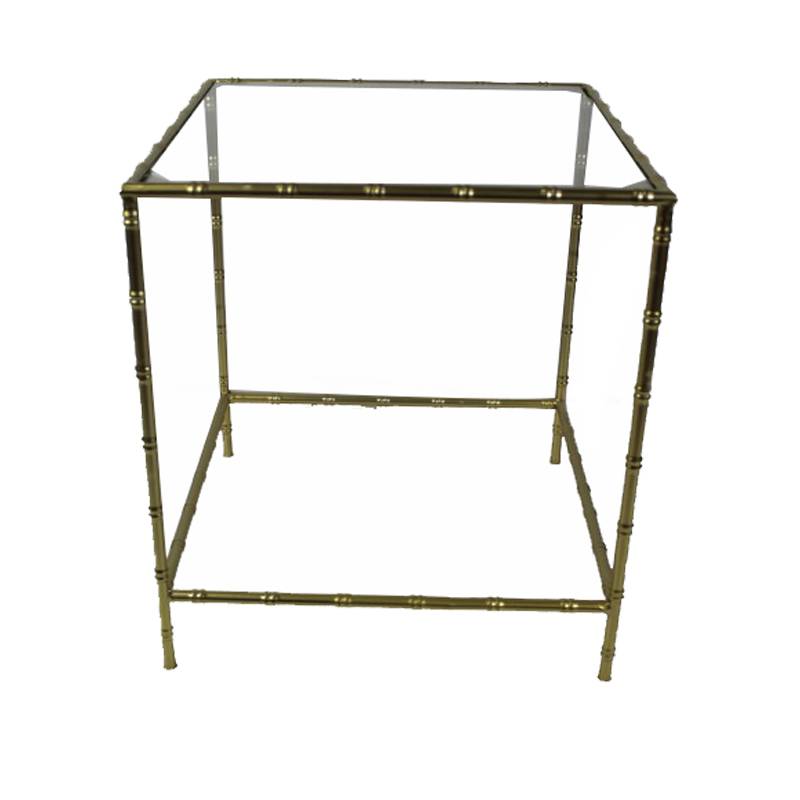 China Manufacturer Glass Table With Gold Metal Frame And Chrome For Furniture Featured Image