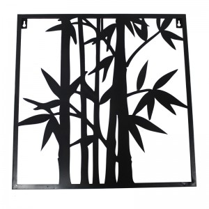 China Import Wholesale Innovative Gift Ideas Promotional Items Home Decor Wall Hanging with Bamboo Leaf Pattern
