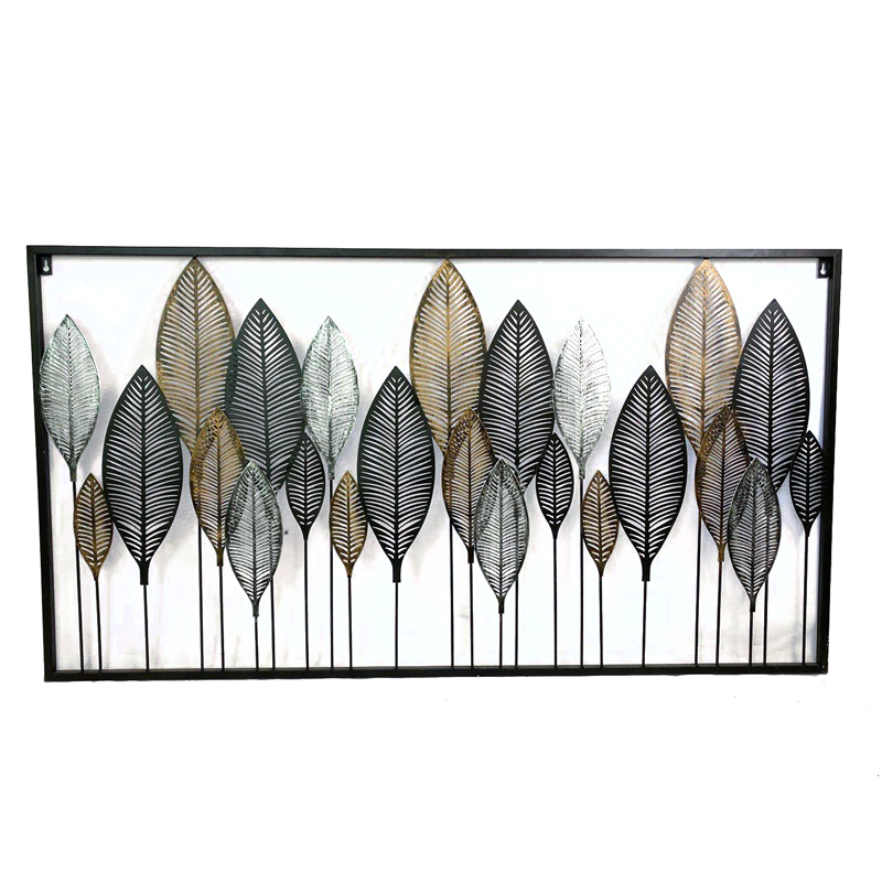 China Supplier Handmade Indoor Home Decor Metal Plant Wall Hanging Featured Image