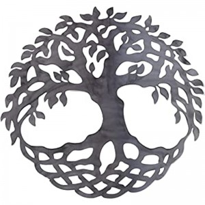 The Happiness Tree Metal Wall Arts for Home Decor Wall Decoration