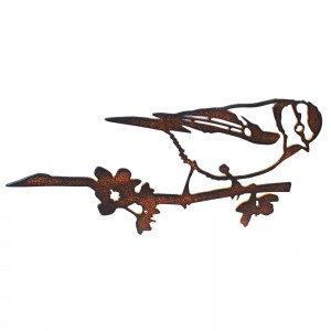 High Quality Metal Birds Art Wall Hanging for Home Decor