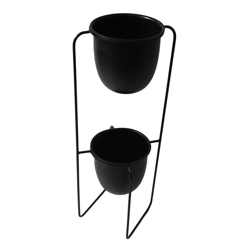 Creative North Europe Green Plant Rack Balcony Shelf Simplicity Metal Stand for Plants  Flower Stand Featured Image
