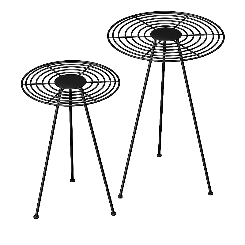 Hot Sale Custom Metal Round Plant Stand Iron Flower Pot Stand Set Featured Image