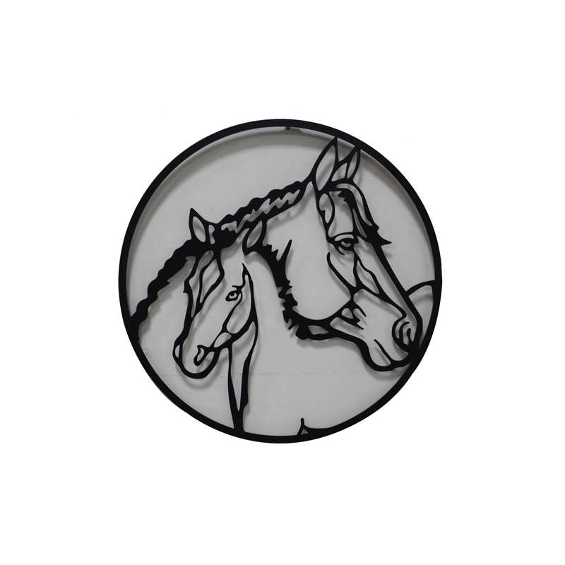 Metal Horse Wall Decor Indoor Wall Hanging for Living Room Decorations Featured Image