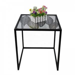 China Manufacturer Metal Table coffee table Furniture with steel base