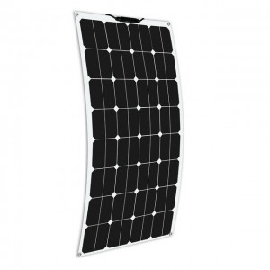 Fleksibilna monokristalna ćelija solarnog panela od 100 W