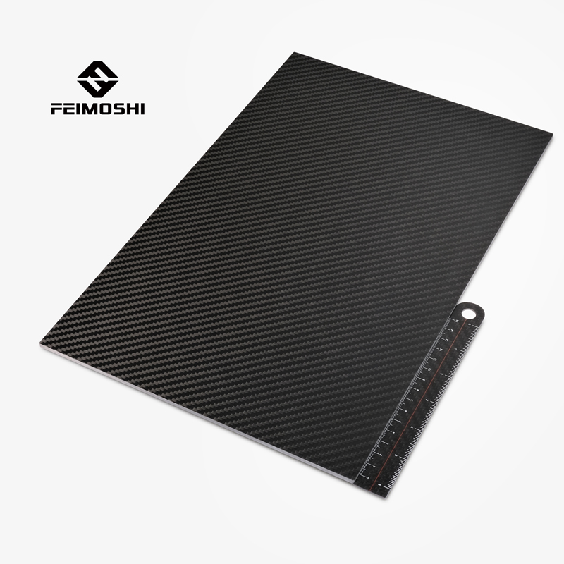 3K Carbon Fiber Plate Panel Plain Twill Weave Matt Glossy Surface