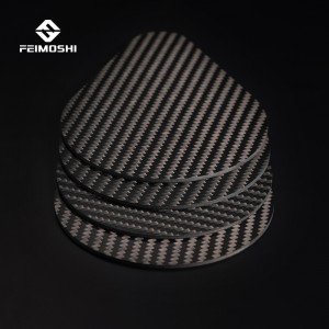 3K CNC carbon fiber yankan ɓangaren buɗaɗɗe don firam ɗin hade