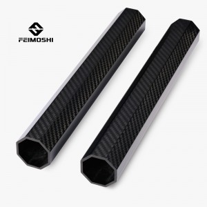 30mm custom carbon fiber octagonal tube