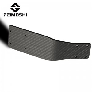 customized shaped 100% carbon fiber panel with different dimension