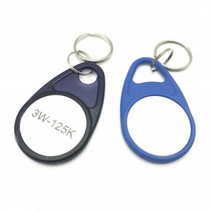 RFID Keyfob ABS Keyfob, ტყავის Keyfob მორგებული ფორმის და ფერის