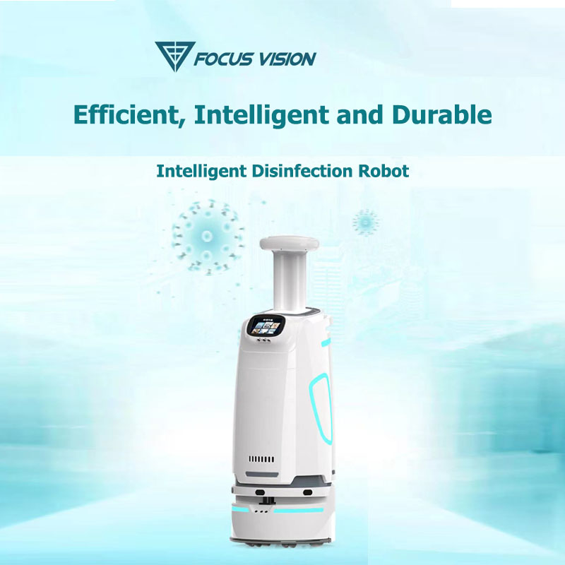 Eficiente, Inteligente e Duradouro!FocusVision Intelligent Disinfection Dobot ajuda a prevenir e controlar a epidemia