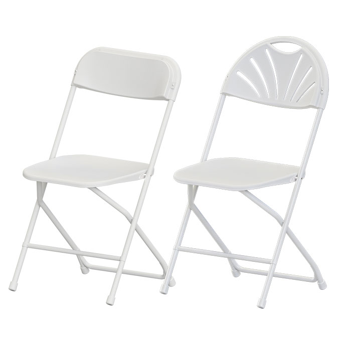 BenBest Сгъваема облегалка за свободното време, сгъната пластмаса, удобен стол за събития - Лек сгъваем стол