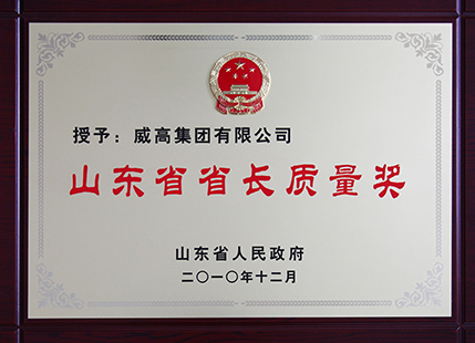 Vinnaren av Shandong Provincial Governor Quality