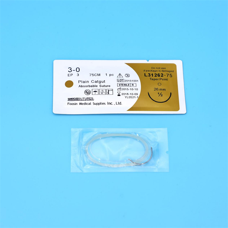 WEGO-Plain Catgut (Absorbable Surgical Plain Catgut Suture with or without needle)