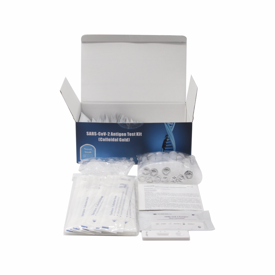 Kit de test d'antigène pour Covid (NS, NP, salive)