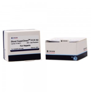Blood SuperDirectᵀᴹ PCR Kit-Heparin Blood Direct PCR Master Mix သည် သွေးအမျိုးအစားခွဲခြင်းအတွက်၊